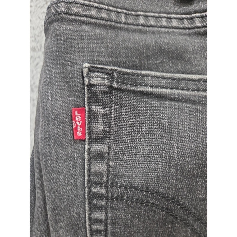 levis‎ 511 slim fit jeans Black  Wash  Stretch Men's Sz 38x30  Zip Stretch - Picture 3 of 16